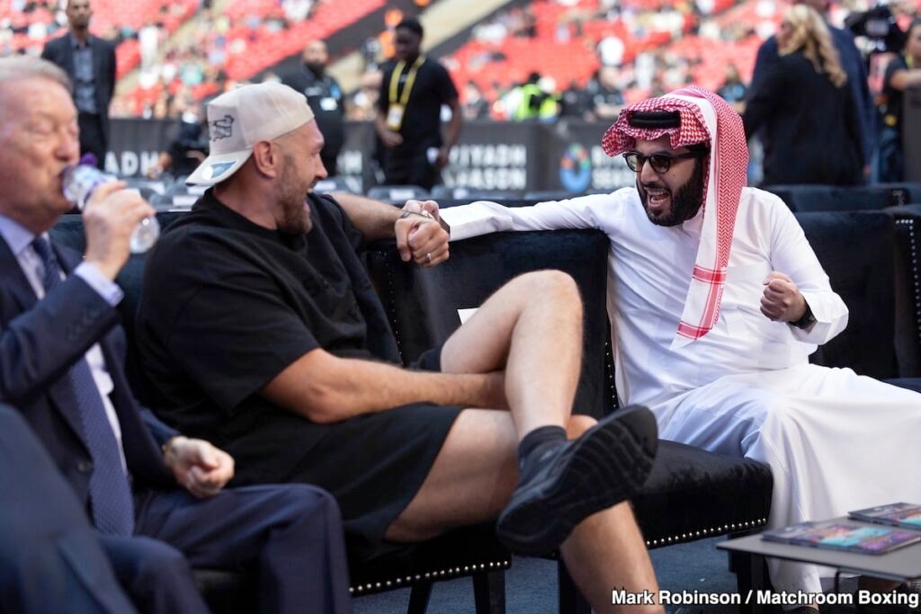 Turki Alalshikh is pressuring Fury to “do the job” in his rematch with Usyk.