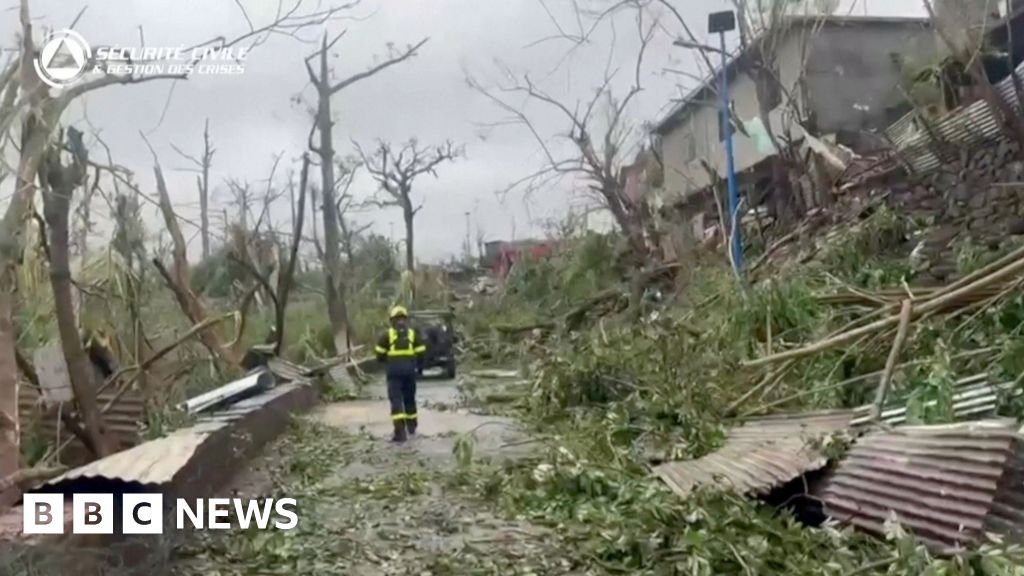 Cyclone Chido devastates Mayotte, leaving a trail of destruction in its wake