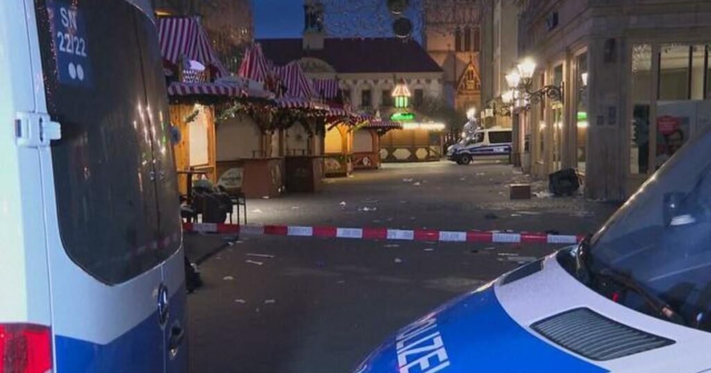 5 dead, hundreds injured after car drives into German Christmas market