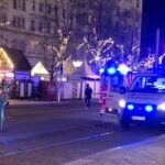 At least 1 dead and 50 injured after car plows into crowd at Christmas market in Germany