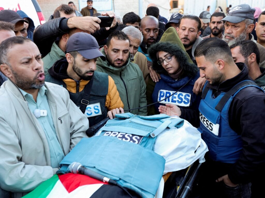 Media freedom watchdog decries Israel’s killing of journalists in Gaza | News on the Israeli-Palestinian conflict