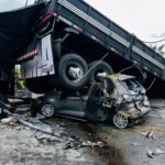 At least 32 people killed in bus and truck collision in Brazil | Traffic news