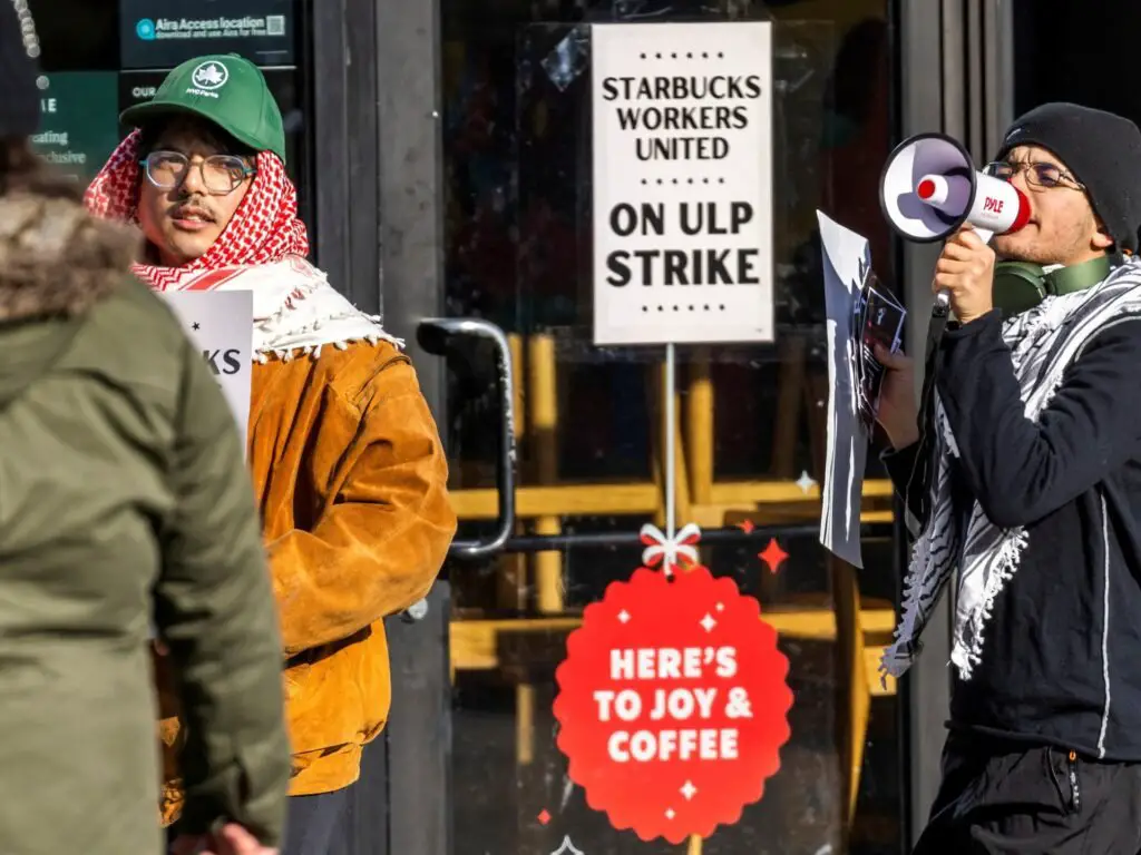 Starbucks strike expands to more than 300 US stores: Union | Labor rights news