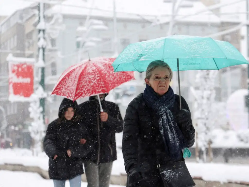 Snowstorm in the Balkans leaves tens of thousands of households without power | Weather News