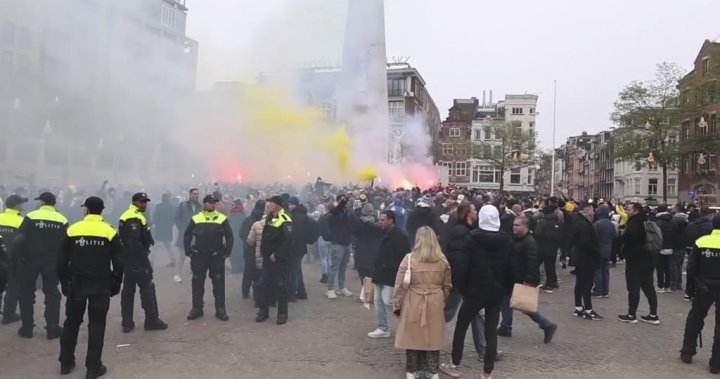 5 men jailed after violence between Amsterdam and Israel football fans – National