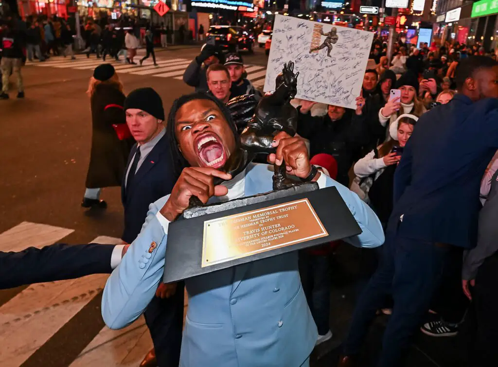 Deion Sanders Jr. makes eye-catching revelation about Travis Hunter after Heisman win