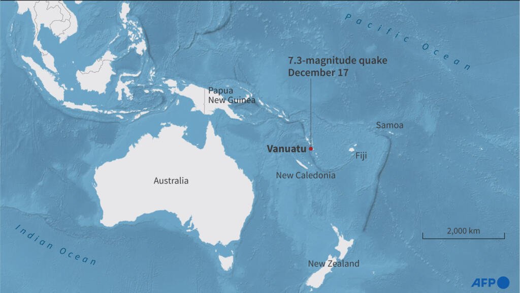 Severe earthquake shakes Pacific island of Vanuatu, bodies spotted on street