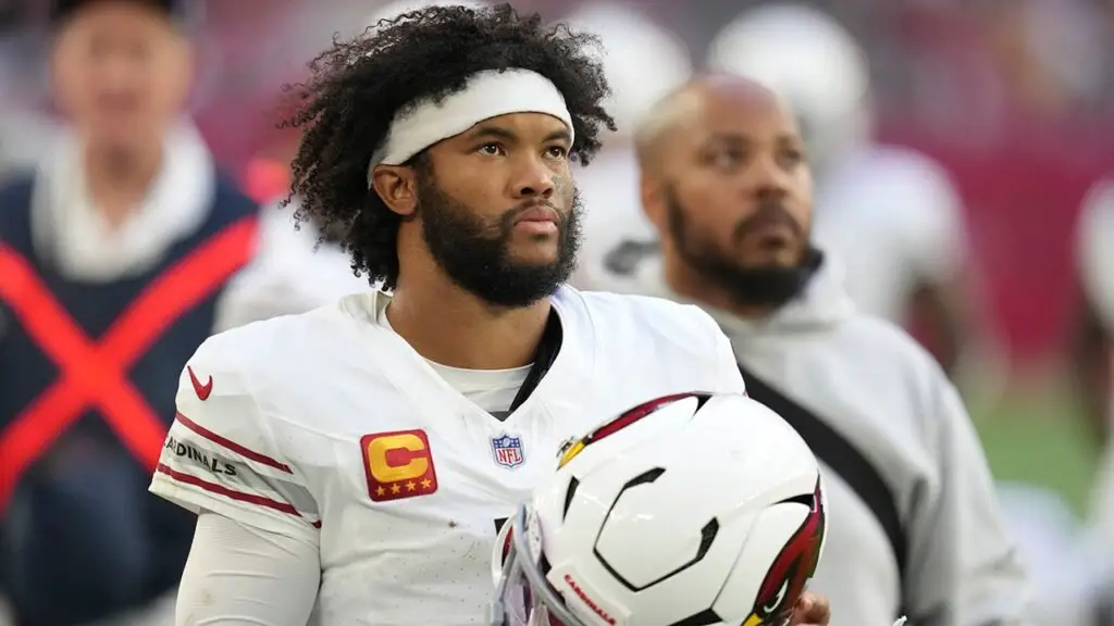 The Cardinals’ Kyler Murray has a priceless reaction to the potential cold weather game against the Panthers