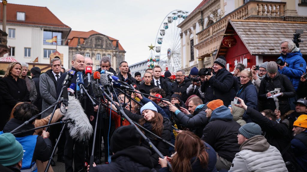 Attack on Christmas market: German authorities are under fire because of the suspect’s threats