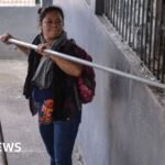 Relatives of prisoners try to break into the prison