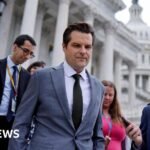 What does the House ethics report say about Matt Gaetz?