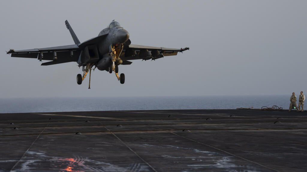 Two U.S. Navy pilots were shot down in a friendly fire incident over the Red Sea