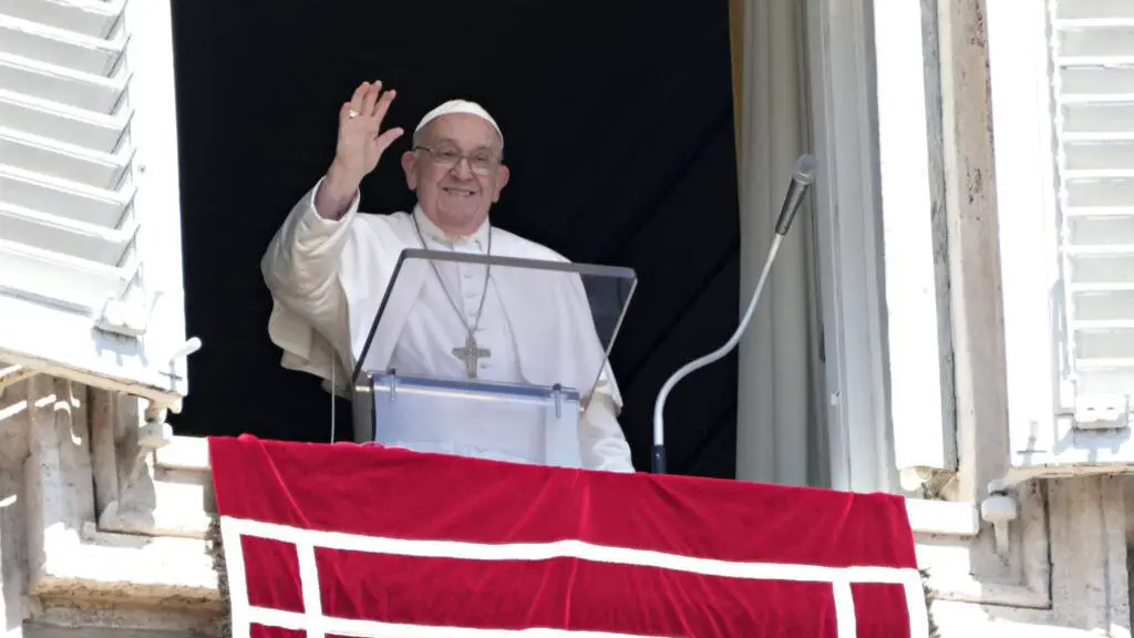 Pope Francis celebrates the beginning of the anniversary year on Christmas Eve