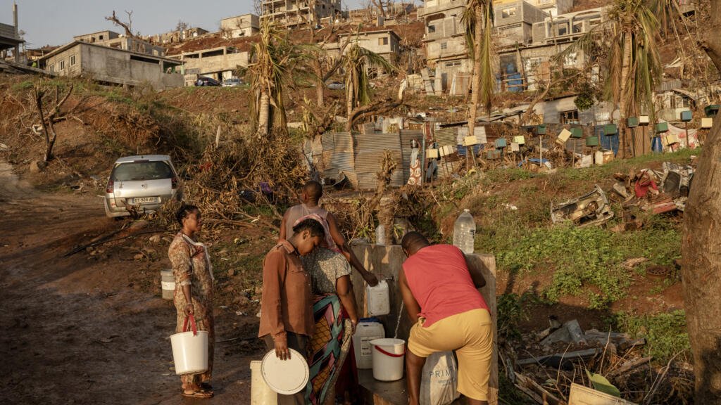 France’s Mayotte is struggling to recover as aid runs out a week after the cyclone hit