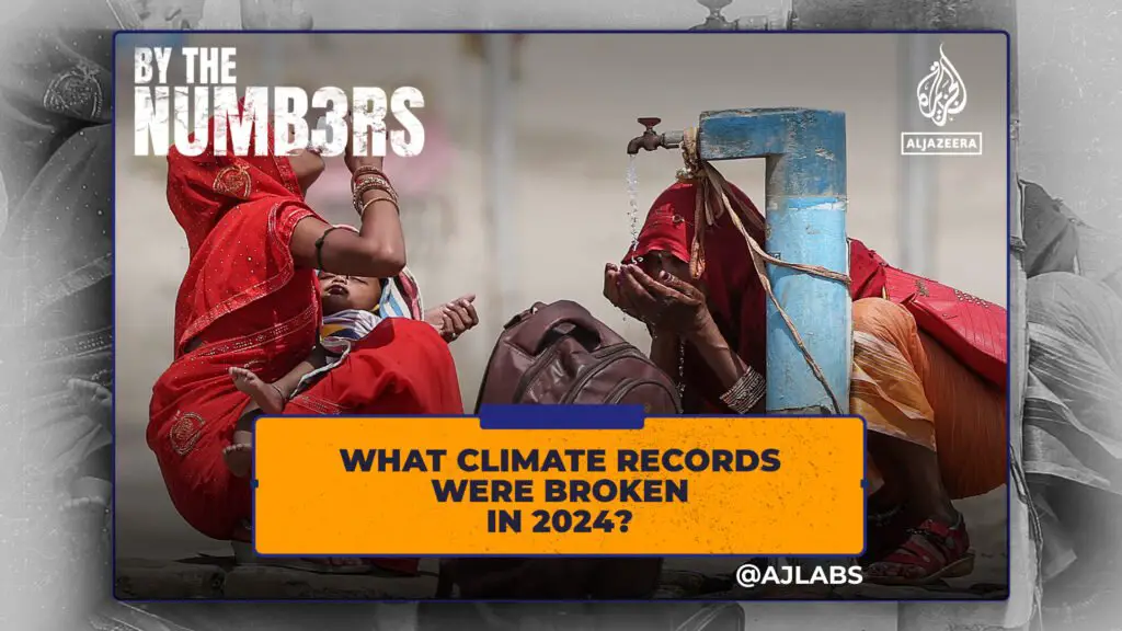 Which climate records will be broken in 2024?