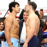 Jaime Munguia 169.1 Vs. Bruno Surace 169.1 – Weigh-in results for Saturday