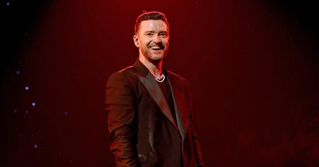 Justin Timberlake’s concert wardrobe malfunction goes viral