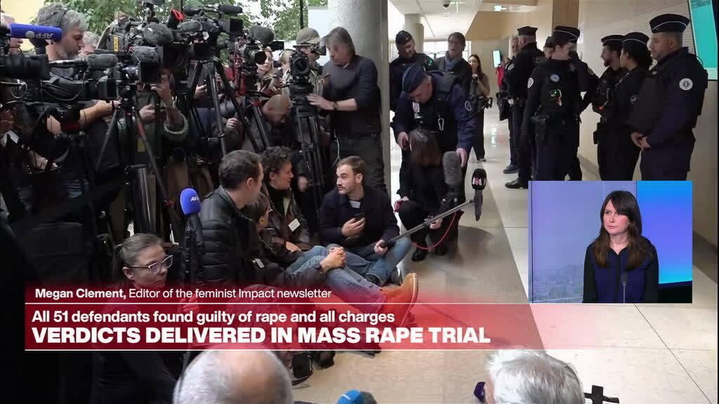 Guilty verdicts in France mass rape trial “send a strong message”