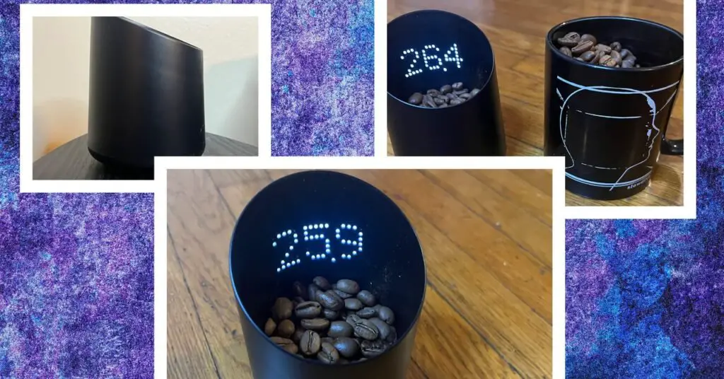 Simplify your mornings with a one-step coffee weighing cup