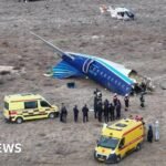 Dozens of people die in an accident involving Azerbaijan Airlines