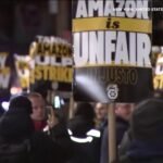 Amazon workers go on strike days before Christmas