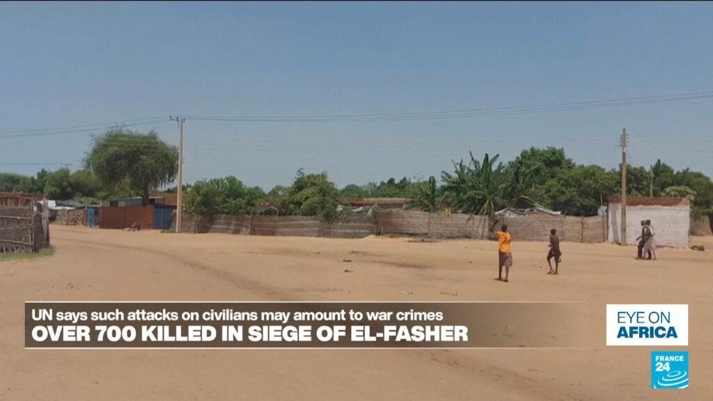 Over 700 dead in the siege of El-Fasher in Sudan