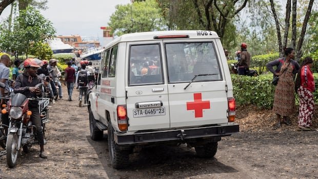 Overloaded ferry capsizes in Congo, killing dozens and leaving more than 100 missing