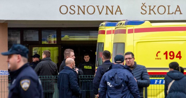 7-year-old killed, others injured after knife attack on Croatian school – National