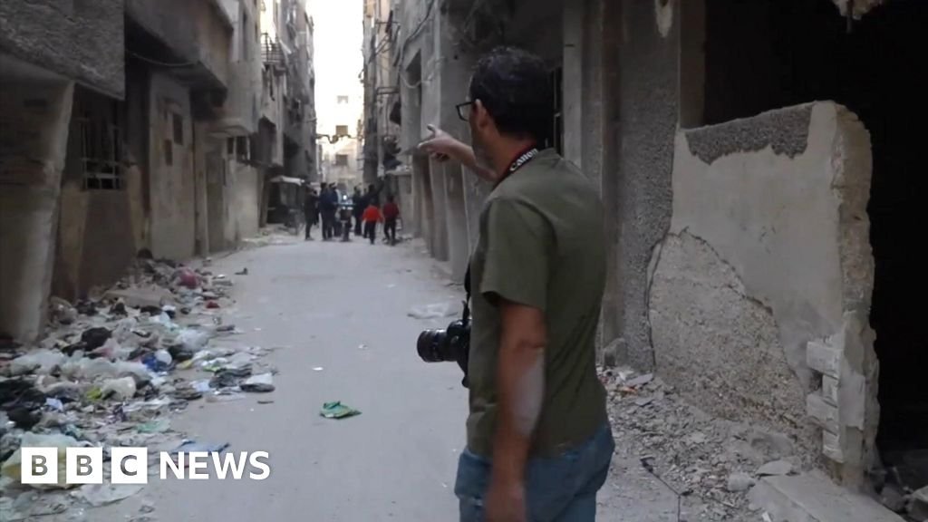 BBC reporter returns to his parents’ home, which was destroyed in the Syrian civil war