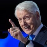 Bill Clinton is released from the hospital after being treated for the flu