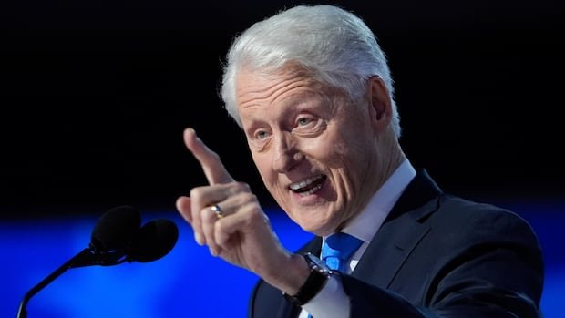 Bill Clinton is released from the hospital after being treated for the flu