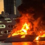 One person died and several were injured when a fiery boat exploded in a Florida marina