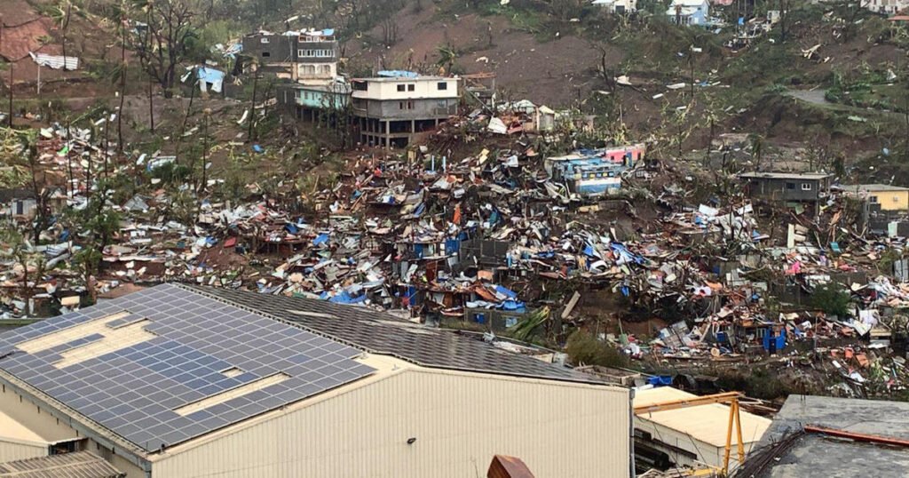 Thousands feared death after Cyclone Chido hit the French overseas territory of Mayotte