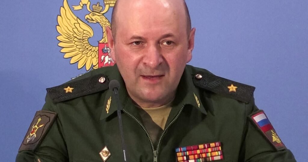 The head of Russia’s nuclear defense force was killed in an explosion in Moscow caused by a device hidden in a scooter, officials said