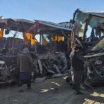 Two bus accidents in Afghanistan leave dozens dead and dozens more injured