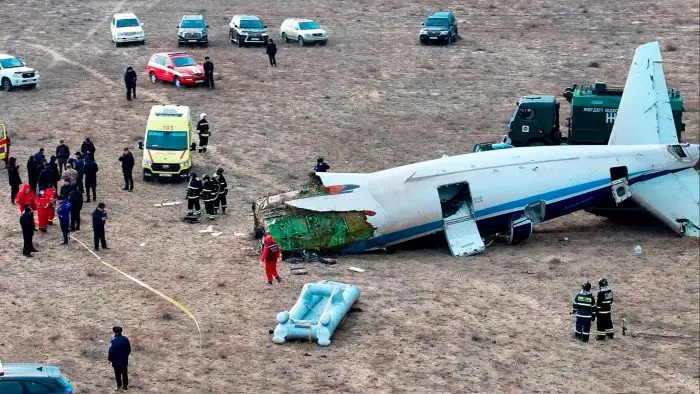 Dozens feared dead after an Azerbaijan Airlines plane crashed in Kazakhstan