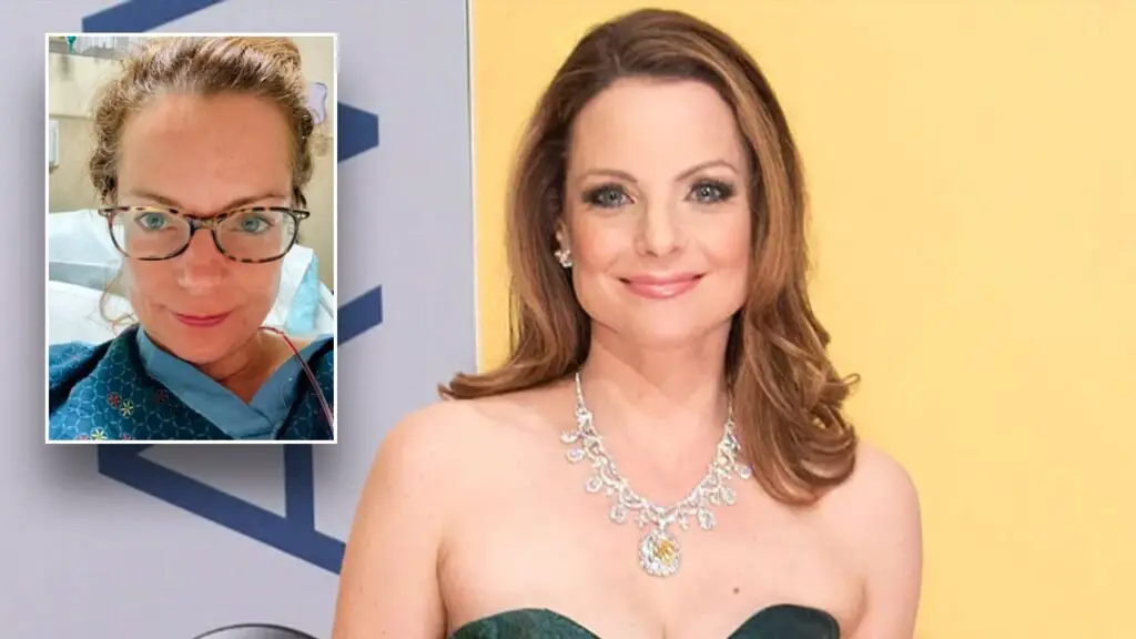 Kimberly Williams-Paisley stayed awake despite an intensive three-hour neck operation