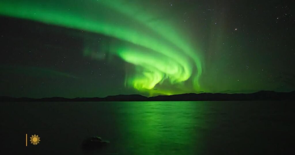 Nature: Northern Lights over Alaska