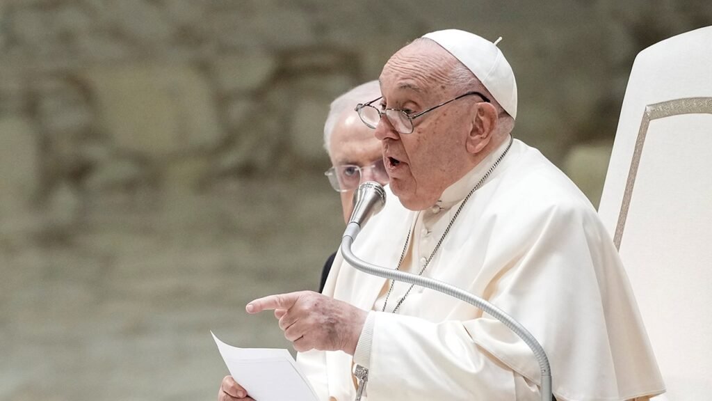 Pope forgoes outdoor Sunday prayers after experiencing cold days ahead of Christmas Eve masses