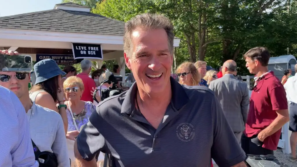 The former Trump ambassador is hoping to return to the Senate, potentially setting up a crucial swing-state rematch