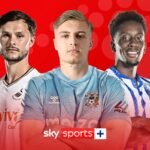 Coventry, Swansea, Sheff Mi in action | Seven games on Sky Sports+ LIVE!