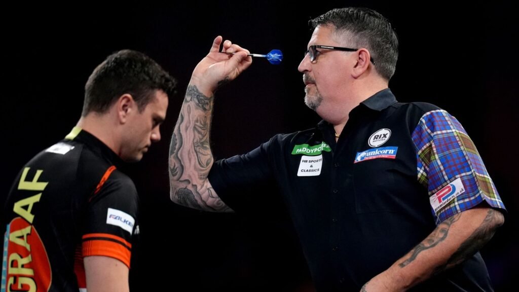 World Darts Championship: Gary Anderson beaten by Jeffrey De Graaf on night of shock at Alexandra Palace | Darts News