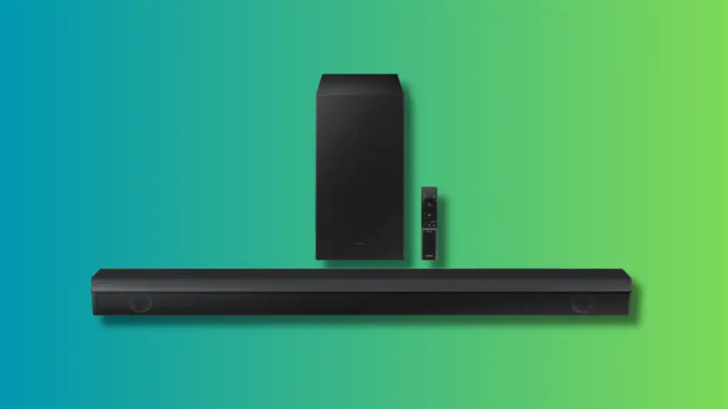 This budget Samsung Soundbar and Subwoofer combo are interpreted over a 50% discount