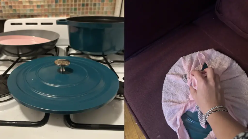 This Tiktok upholstery cleaning hack actually works