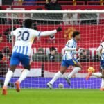 Manchester United 1-3 Brighton: Rutter adds a third goal as the hosts crumble