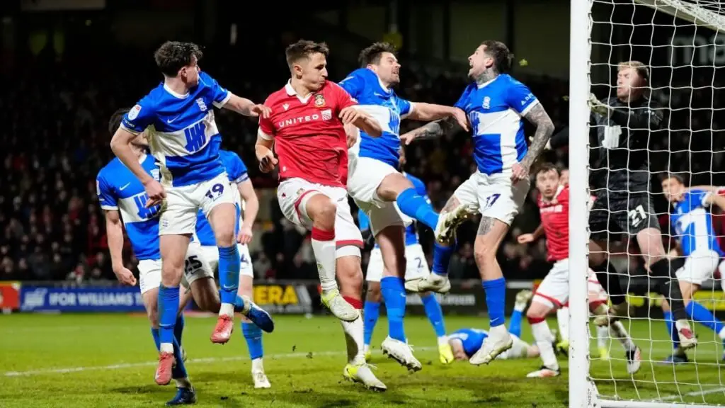 Wrexham 1: 1 Birmingham: Patt in the promotion battle on the racecourse