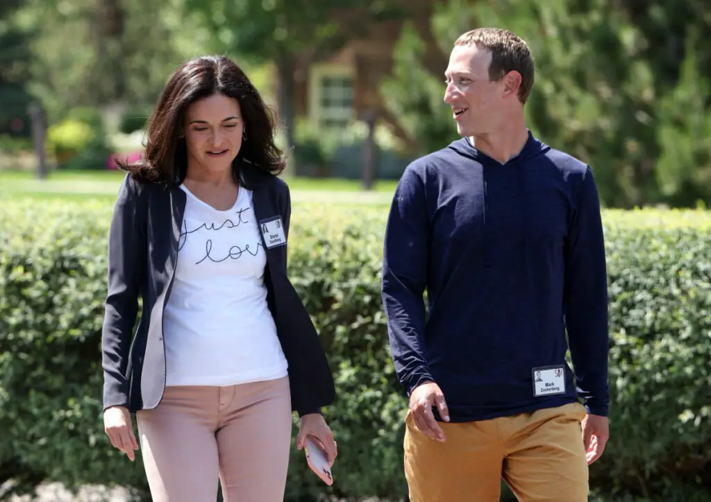 Mark Zuckerberg and Sheryl Sandberg want you to know that they are still friends and definitely not mad at each other
