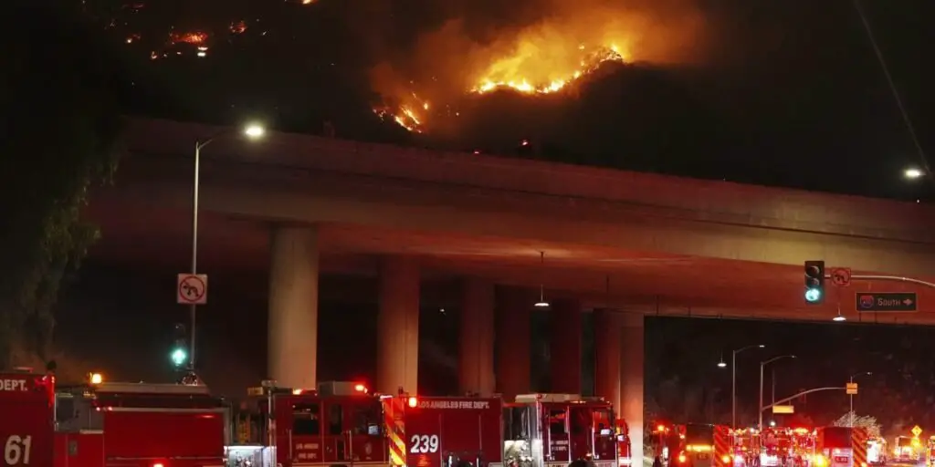 New fires are breaking out in Southern California as firefighting continues north of Los Angeles