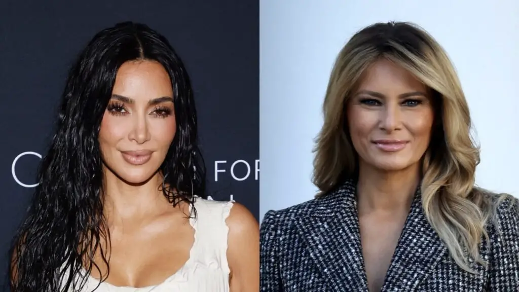 Kim Kardashian posts photo of Melania Trump, social reactions