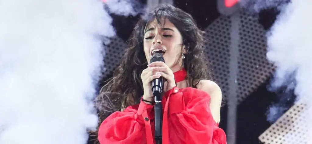 Pictures of Camila Cabello who perform almost empty arena